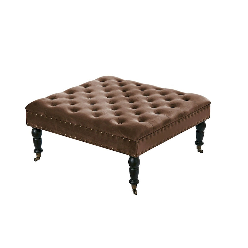 Home Soft Things Tavolino da caffè imbottito super morbido - 33 x 33 x 18