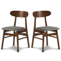 Nuove sedie da pranzo Melody di Classic Furniture con seduta imbottita (set da 2)