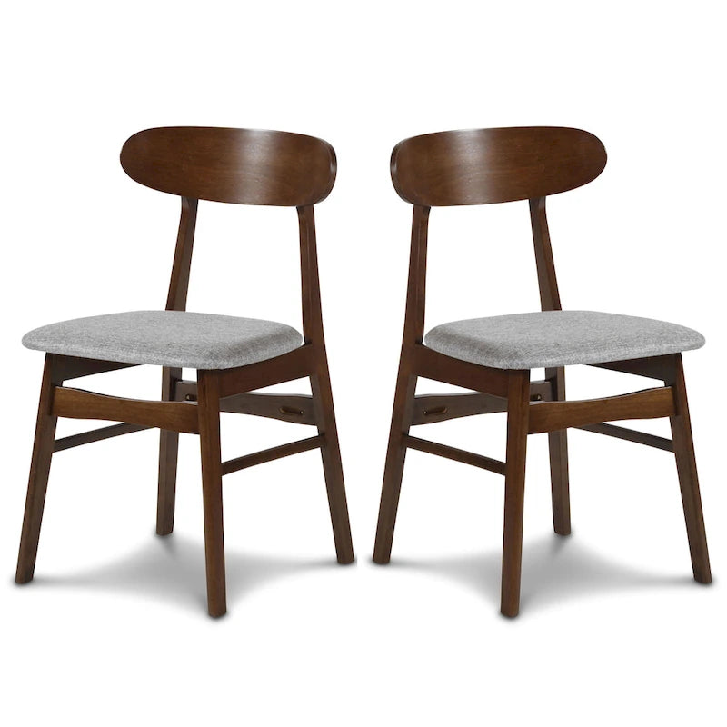 Nuove sedie da pranzo Melody di Classic Furniture con seduta imbottita (set da 2)