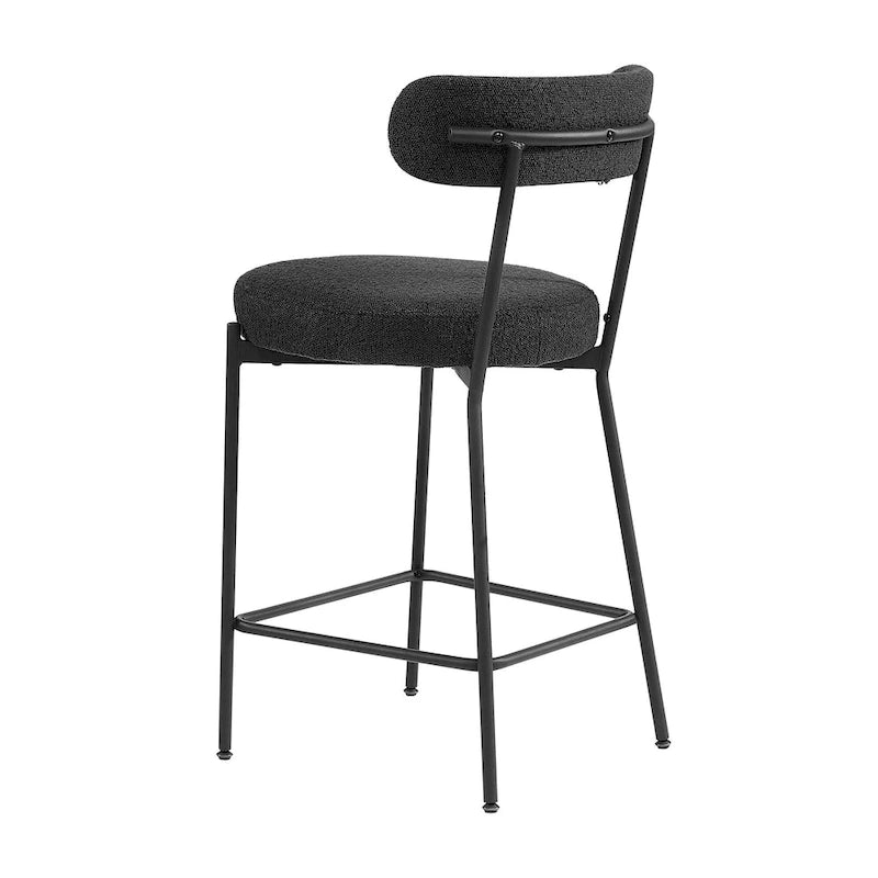 Sgabello da bar Molly Boucle