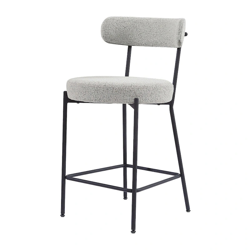 Sgabello da bar Molly Boucle