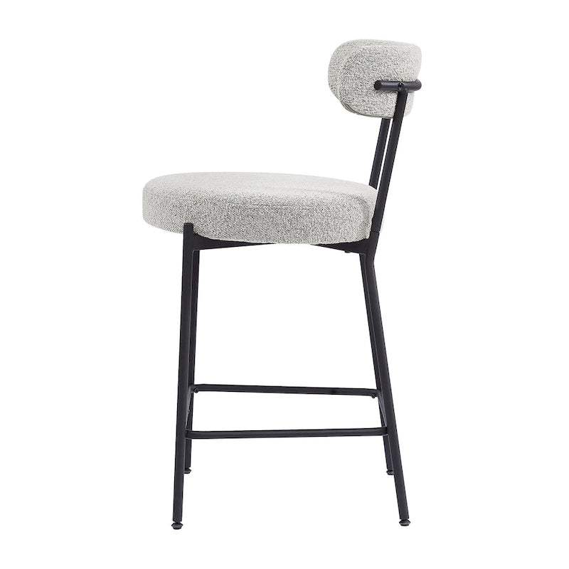Sgabello da bar Molly Boucle