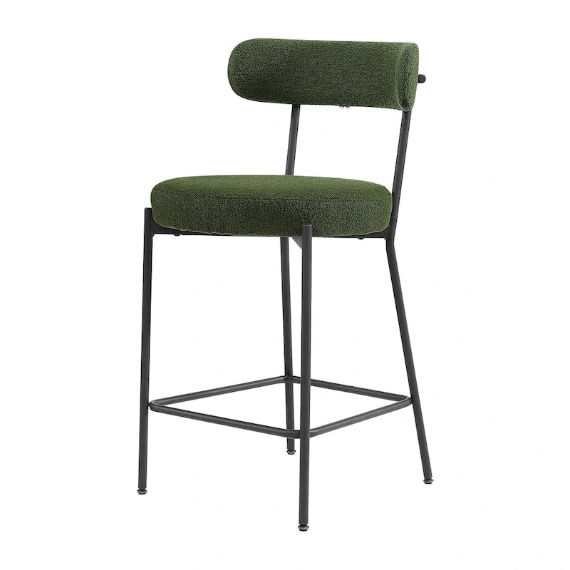 Sgabello da bar Molly Boucle
