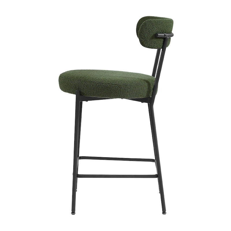 Sgabello da bar Molly Boucle