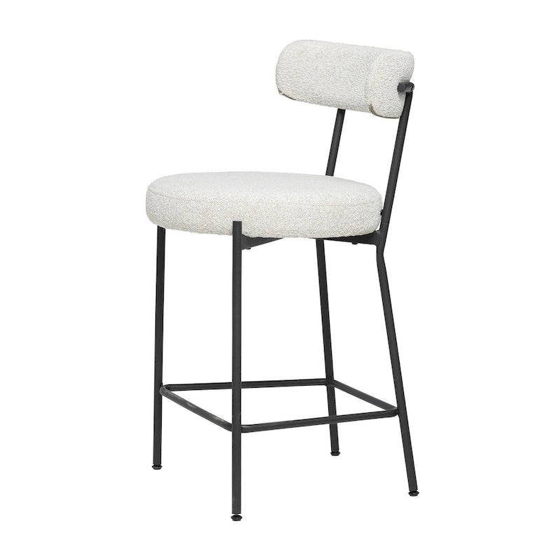 Sgabello da bar Molly Boucle