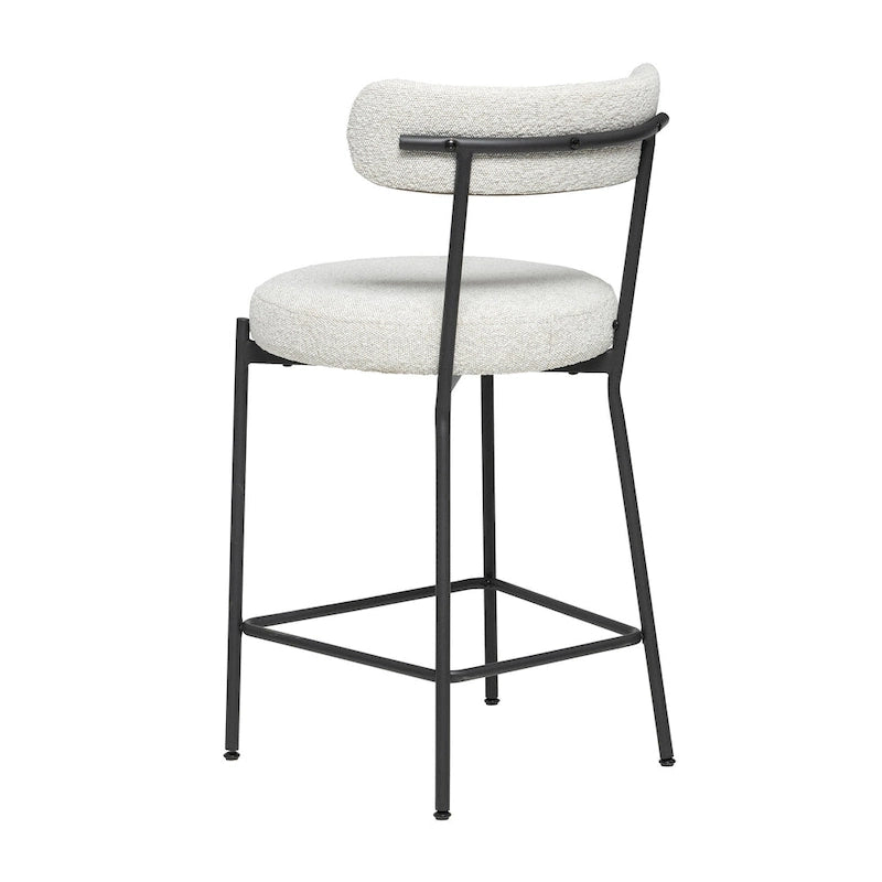 Sgabello da bar Molly Boucle