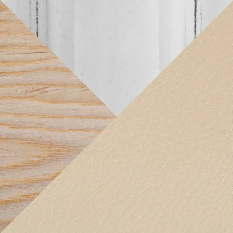 Sgabello da bar ad altezza fissa Carson Carrington Leksand 30 con gambe in legno curvato (set di 2)