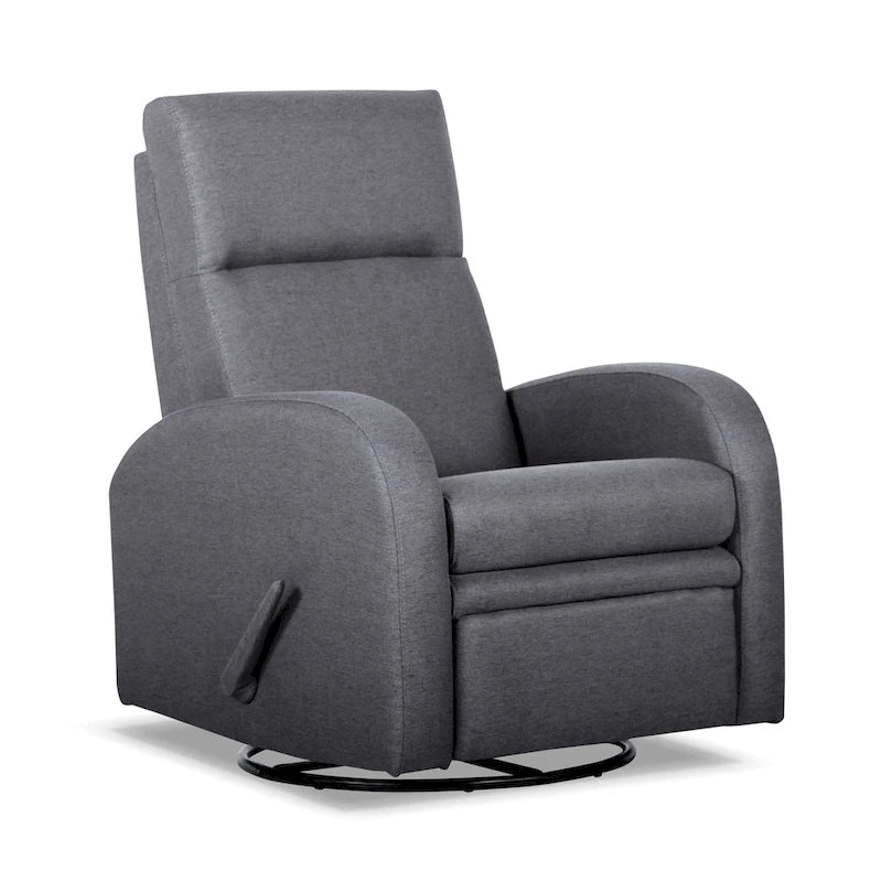 Poltrona reclinabile Glider, poltrona reclinabile a dondolo, poltrona reclinabile girevole, poltrona decorativa