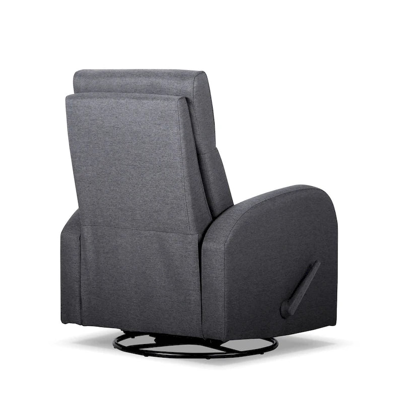 Poltrona reclinabile Glider, poltrona reclinabile a dondolo, poltrona reclinabile girevole, poltrona decorativa