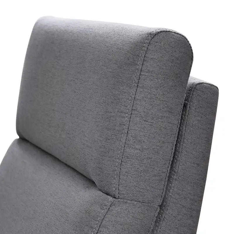 Poltrona reclinabile Glider, poltrona reclinabile a dondolo, poltrona reclinabile girevole, poltrona decorativa