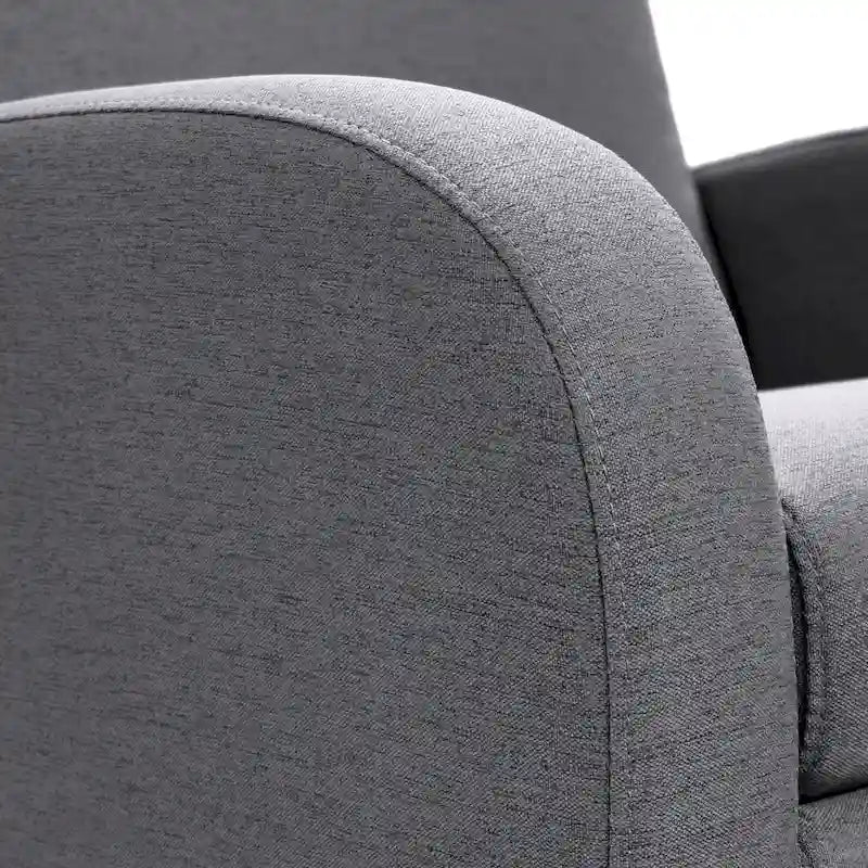 Poltrona reclinabile Glider, poltrona reclinabile a dondolo, poltrona reclinabile girevole, poltrona decorativa