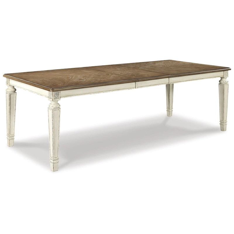 Pacchetto da pranzo Signature Design by Ashley Realyn bianco/marrone chiaro da 9 pezzi