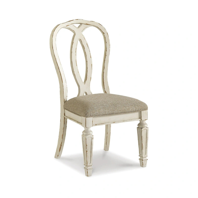 Pacchetto da pranzo Signature Design by Ashley Realyn bianco/marrone chiaro da 9 pezzi