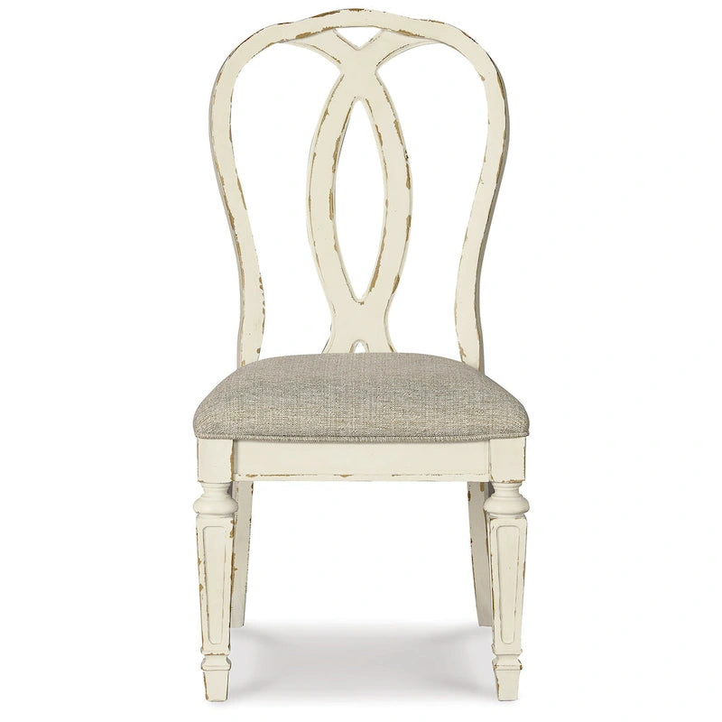 Pacchetto da pranzo Signature Design by Ashley Realyn bianco/marrone chiaro da 9 pezzi