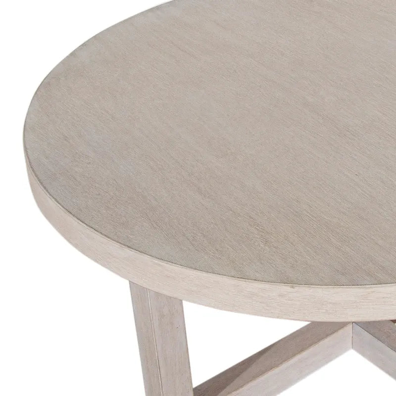 Tavolino da caffè rotondo Christie in legno Bayur di East at Main - 36x36x18