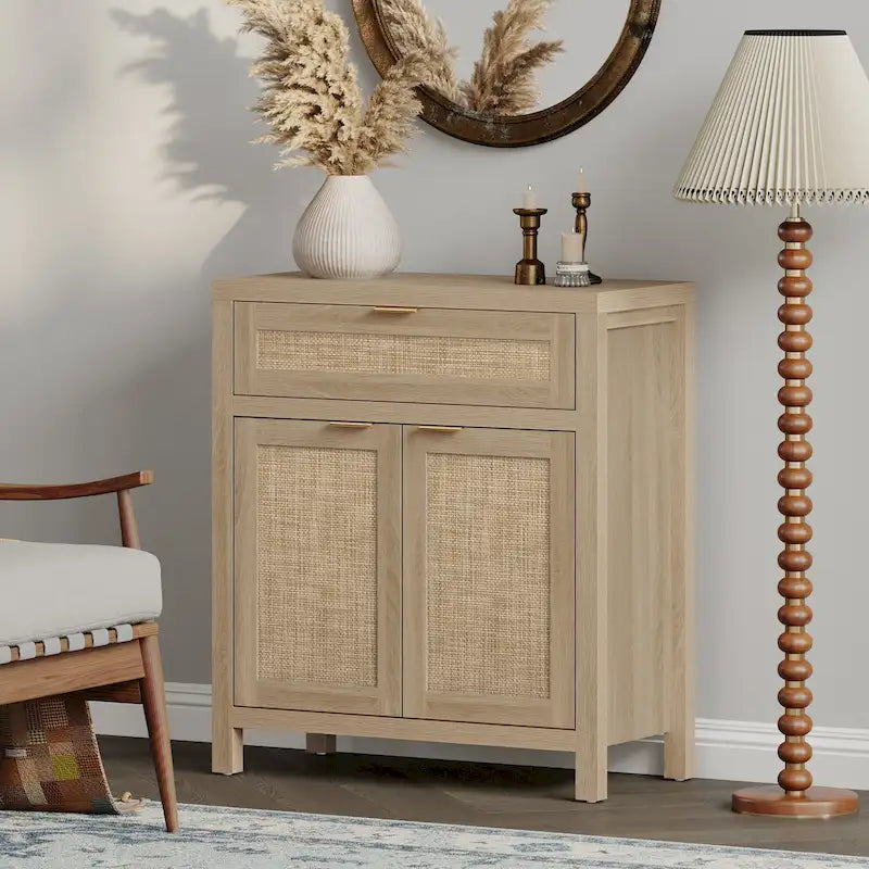 Credenza in rattan SICOTAS Farmhouse con cassetto - N/A