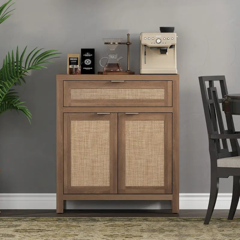 Credenza in rattan SICOTAS Farmhouse con cassetto - N/A