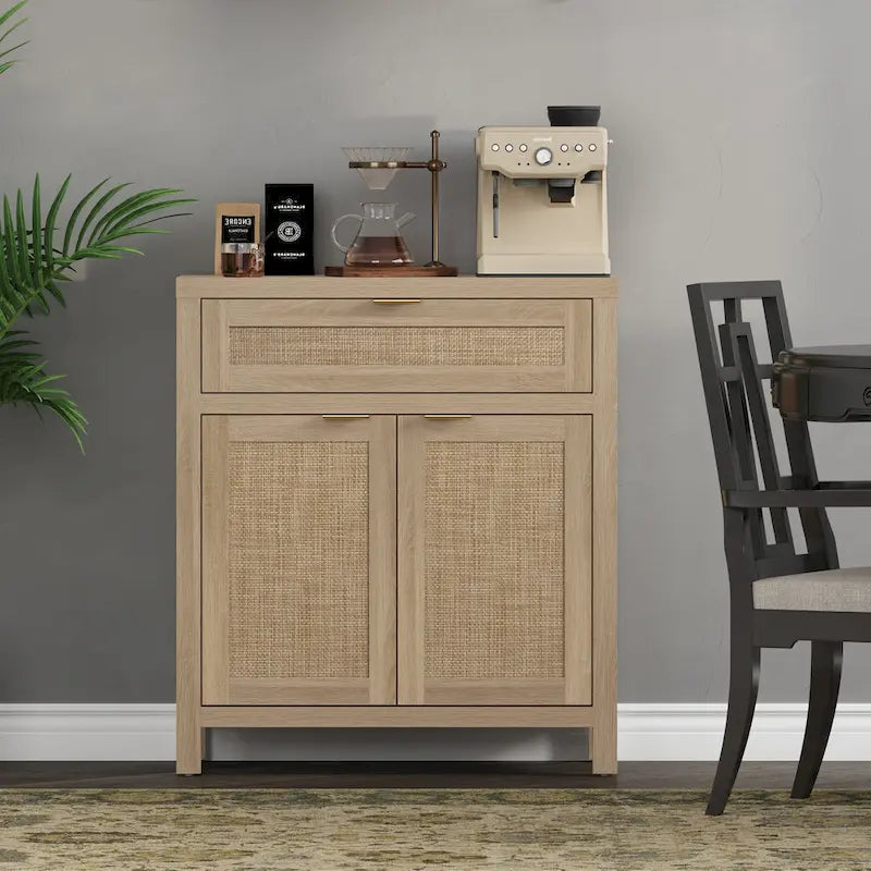 Credenza in rattan SICOTAS Farmhouse con cassetto - N/A