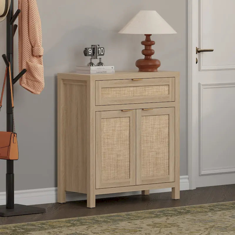 Credenza in rattan SICOTAS Farmhouse con cassetto - N/A
