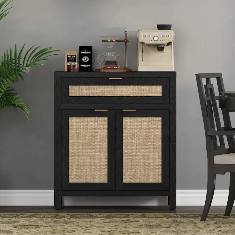 Credenza in rattan SICOTAS Farmhouse con cassetto - N/A