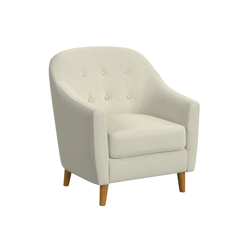 Poltrona capitonné HomePop con bottoni