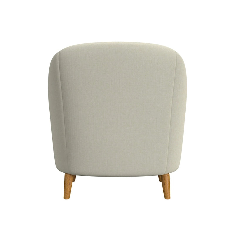 Poltrona capitonné HomePop con bottoni