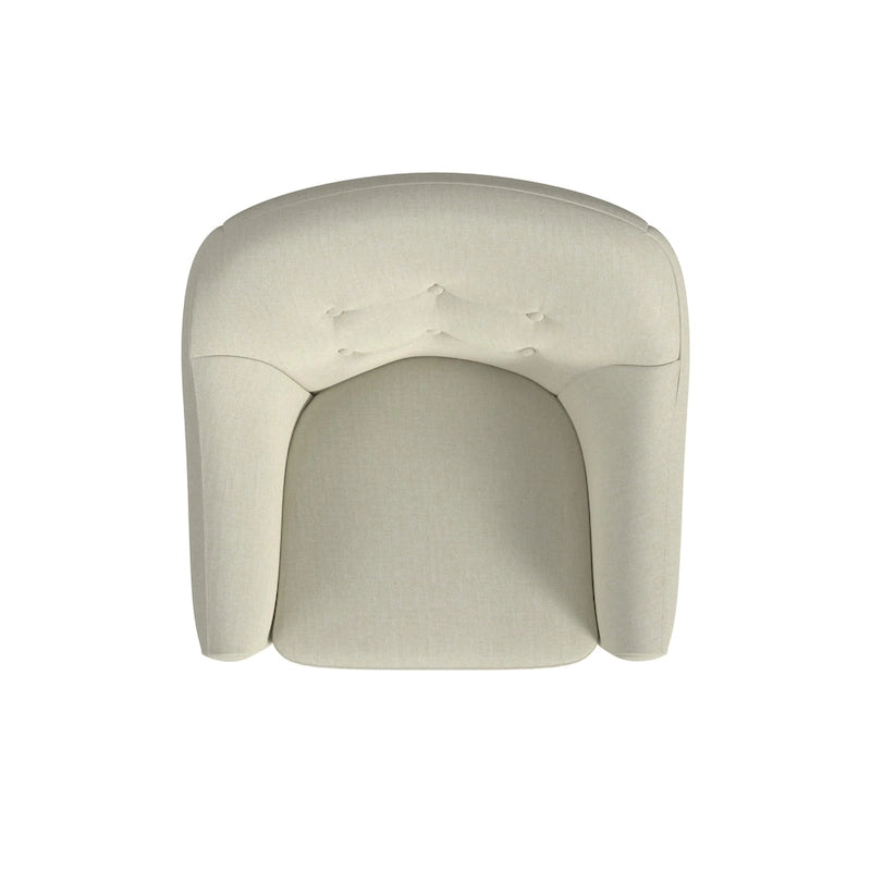 Poltrona capitonné HomePop con bottoni