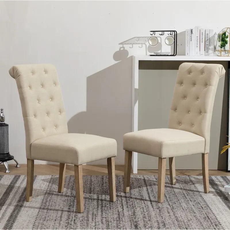 Sedia da pranzo imbottita Parsons Schwalbach Copper Grove (set di 2)