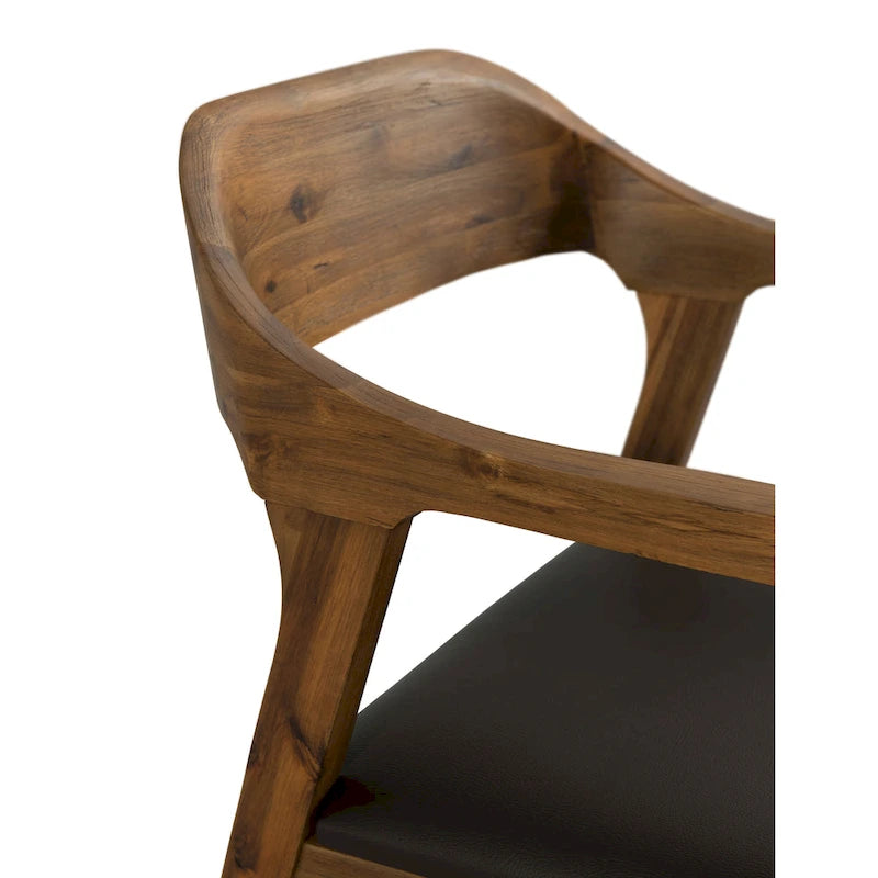 Poltrone da pranzo Rasmus Rubberwood