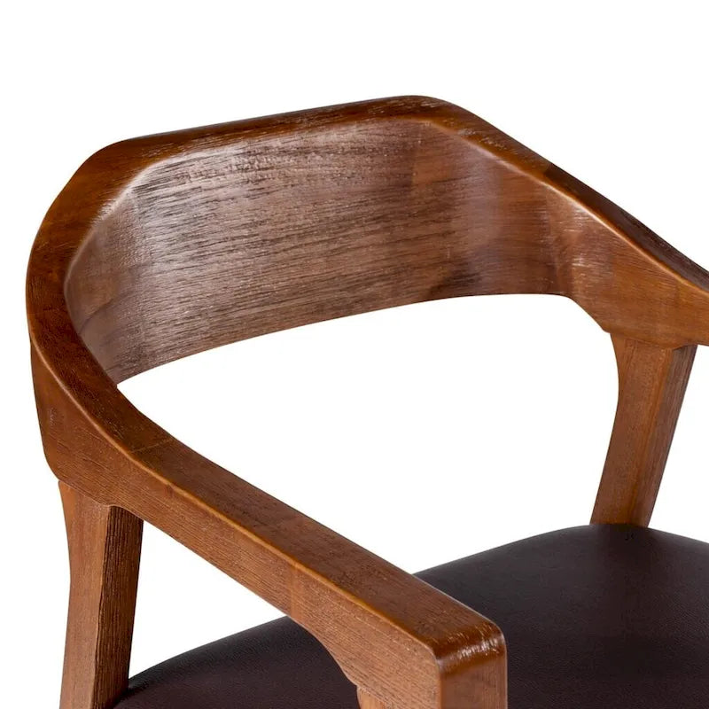 Poltrone da pranzo Rasmus Rubberwood