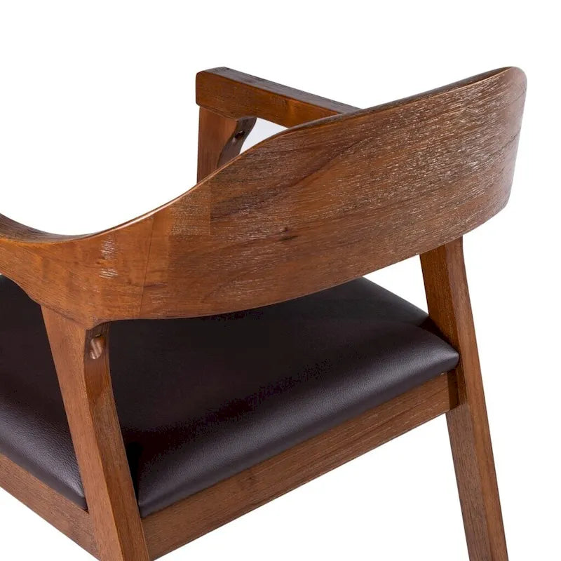 Poltrone da pranzo Rasmus Rubberwood