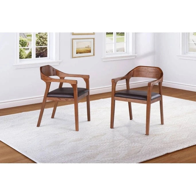 Poltrone da pranzo Rasmus Rubberwood