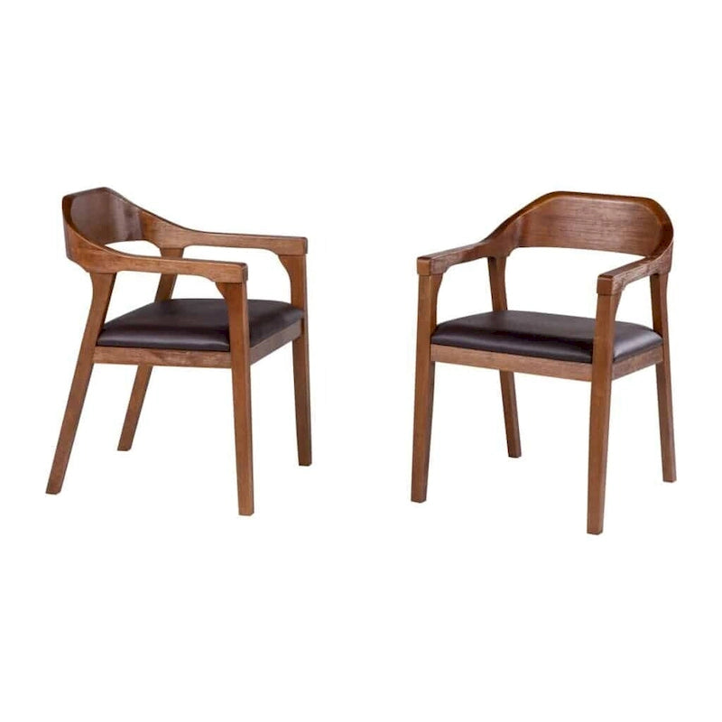 Poltrone da pranzo Rasmus Rubberwood