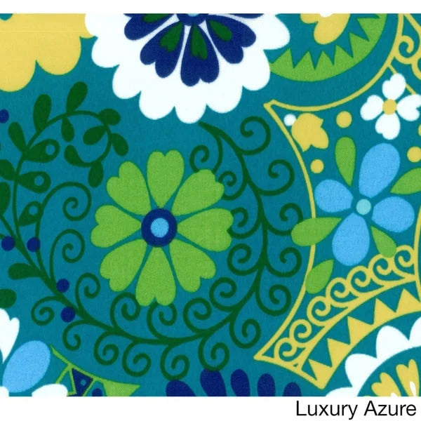 Sedia Papasan Bali da 42 pollici con cuscino in poliestere fantasia