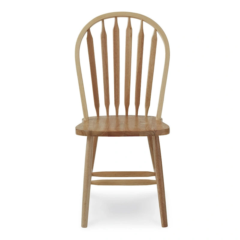 Sedia da pranzo Windsor Arrowback in legno massello