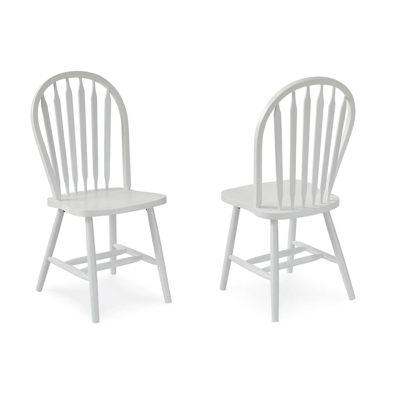 Sedia da pranzo Windsor Arrowback in legno massello