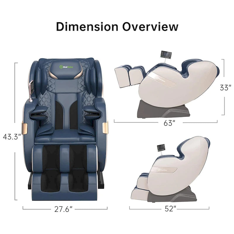 Poltrona massaggiante riscaldata Ukuowu Favor-03 Plus ADV con schermo LCD, Dual-core S Track, controllo APP, Shiatsu a gravità zero
