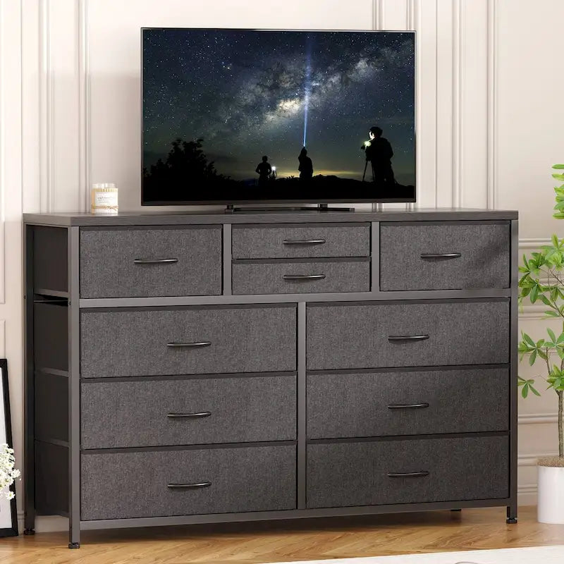 Mobile TV moderno con 10 cassetti - n/d