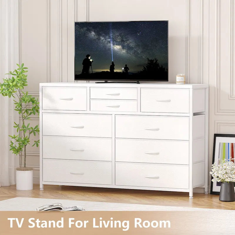 Mobile TV moderno con 10 cassetti - n/d
