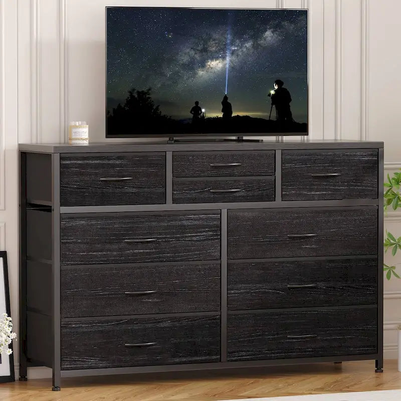 Mobile TV moderno con 10 cassetti - n/d