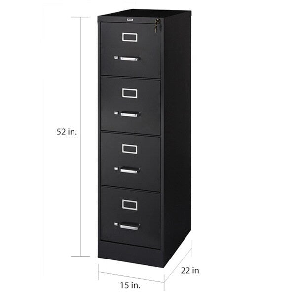 Mobiletto portadocumenti verticale Hirsh Commercial 22 D a 4 cassetti
