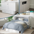 Letto a scomparsa Monroe Full Murphy con 6 materassi in memory foam