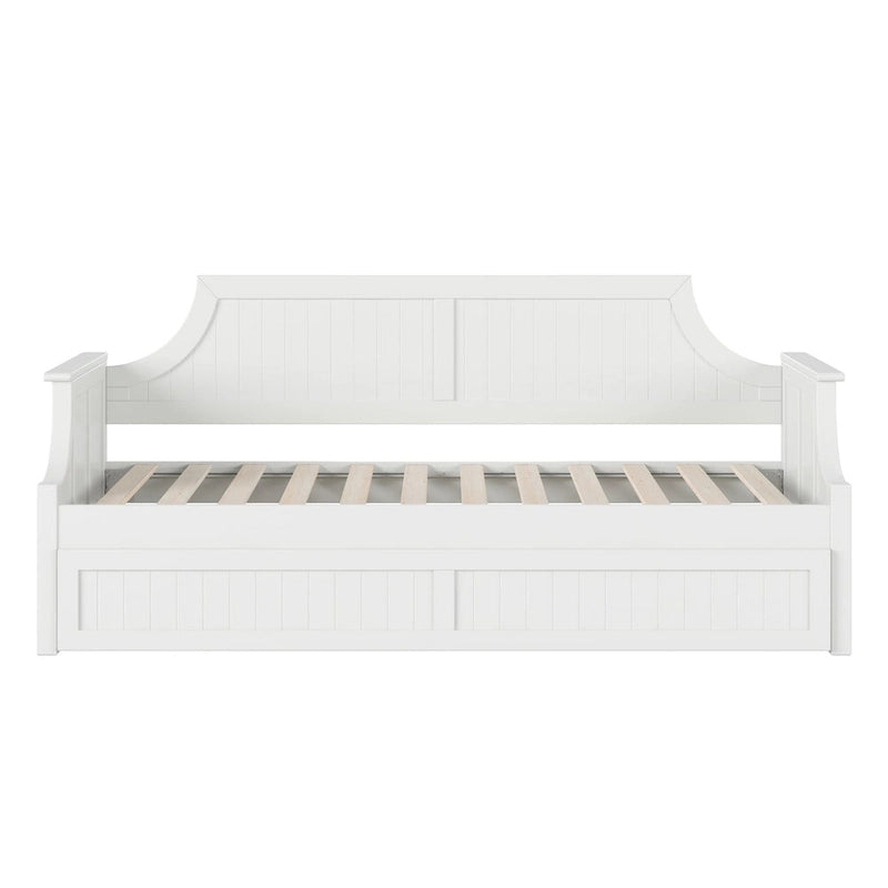 Divano letto Cambridge Twin in legno con letto estraibile singolo