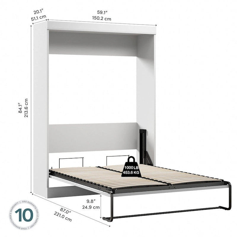 Letto a scomparsa Edge 60W di Bestar