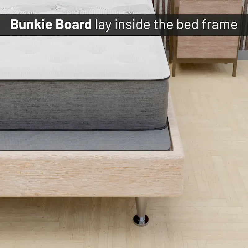 Onetan, 1.5 Diviso completamente assemblato Bunkie Board per supporto materasso/letto
