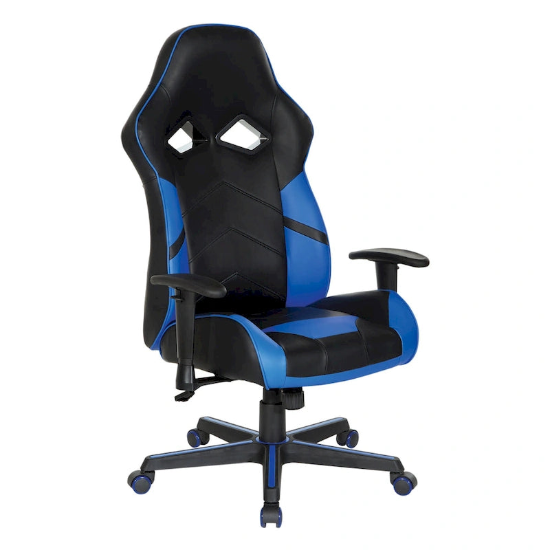 Sedia da gaming Vapor in similpelle con dettagli colorati
