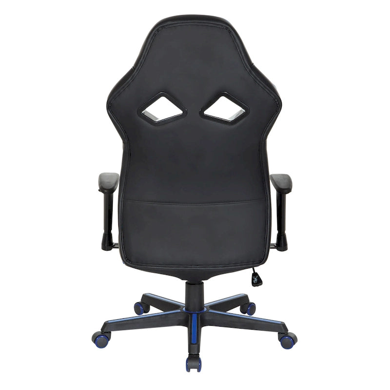 Sedia da gaming Vapor in similpelle con dettagli colorati
