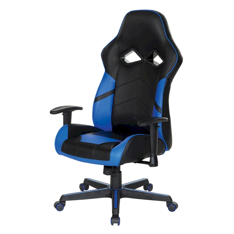 Sedia da gaming Vapor in similpelle con dettagli colorati