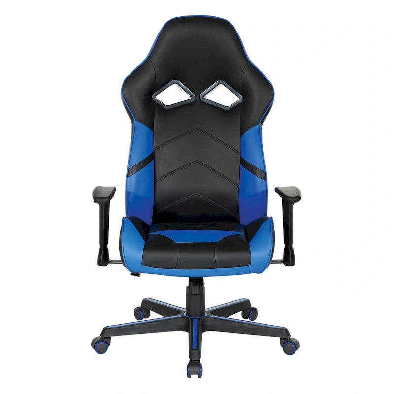 Sedia da gaming Vapor in similpelle con dettagli colorati