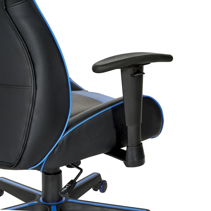 Sedia da gaming Vapor in similpelle con dettagli colorati